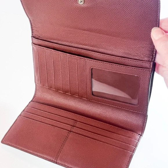 Coach Tan Signature Wallet Duo - Brown - Picture 3 of 16